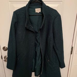 Loft Funnel Neck Coat